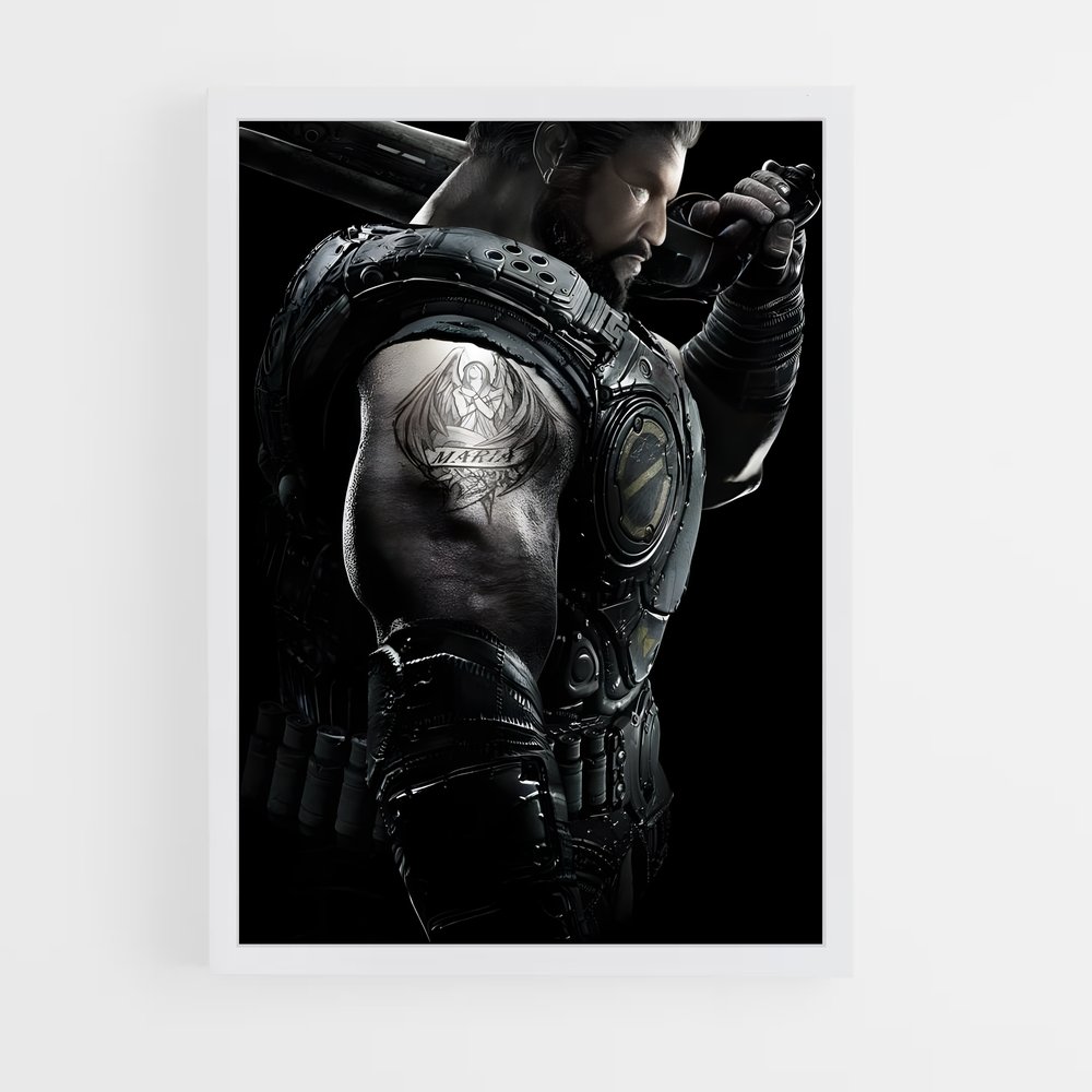 Poster Les Engrenages de l'Infini – affiche Gears of war (vue 3)